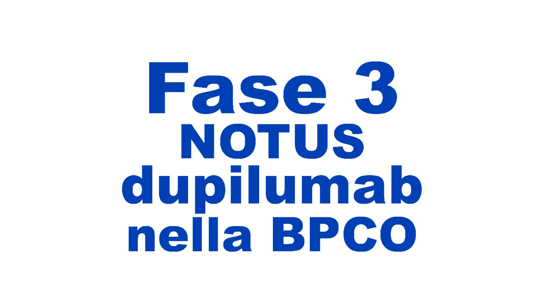 Fase 3 NOTUS dupilumab nella BPCO