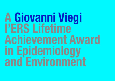 A Giovanni Viegi l’ERS Lifetime Achievement Award